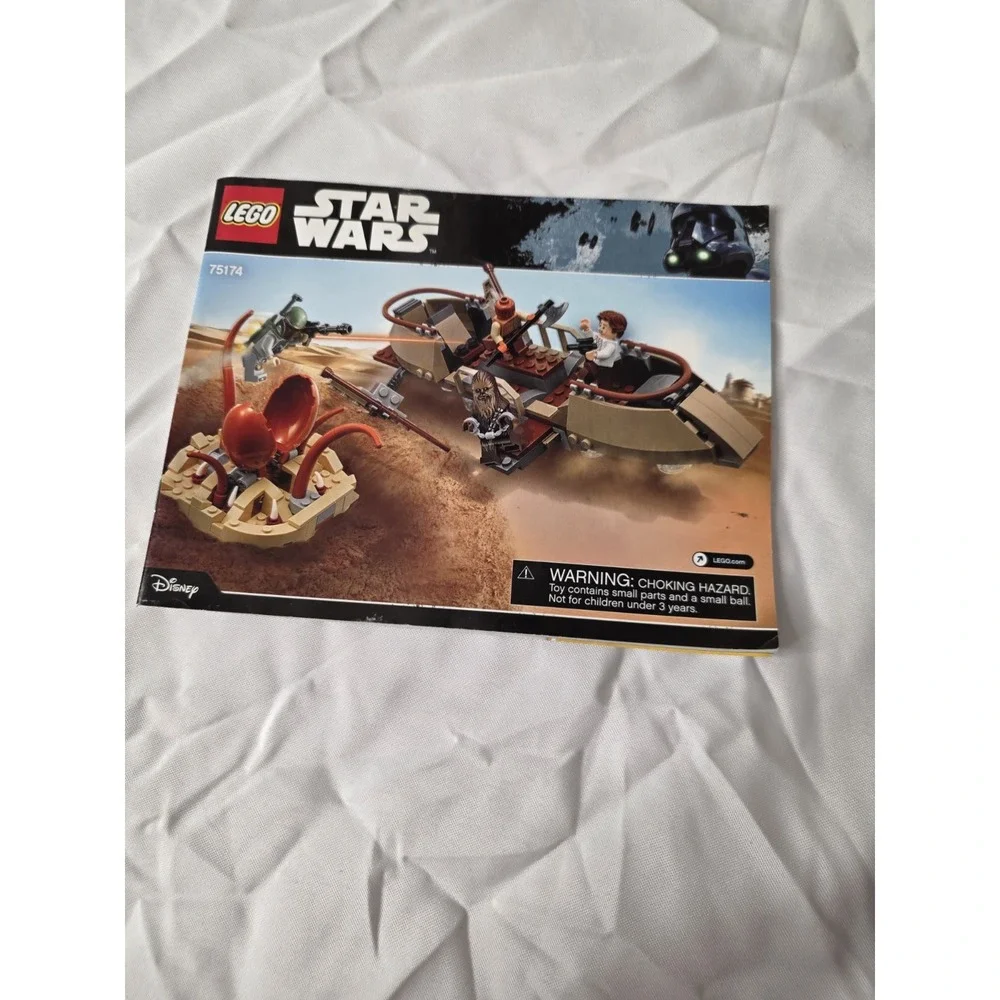 Lego Star Wars 75174 Instruction Manual Book Only Disney Desert Skiff Escape
